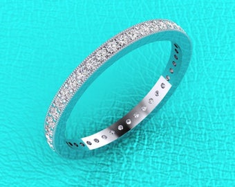 Pave eternity band