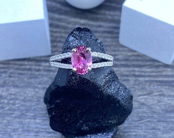 Pink Sapphire ring