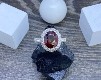 Garnet ring