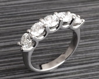 5 Stone diamond ring