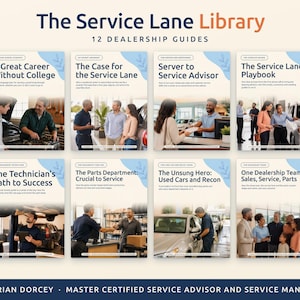 The Service Lane Library: 12 Guides for Dealership Careers (EPUB)