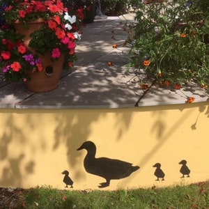Duck & Chick STENCIL Tuin DECOR Thuis Verf Muren Stoffen en Meubels Kunst Ambacht Herbruikbaar