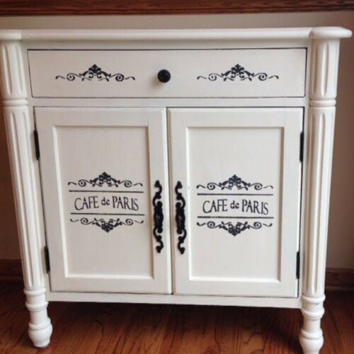 Stencil French Shabby Chic VINTAGE Furniture Stencil Wall Etsy