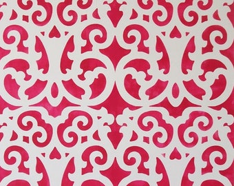 Stencil a griglia marocchina: Mylar riutilizzabile per pareti, tessuti e mobili.