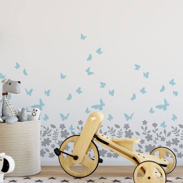 Girls Room Stencils - Etsy