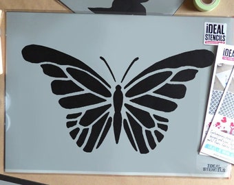 Butterfly Stencil: Reusable Home Decor, Wall Art, Furniture