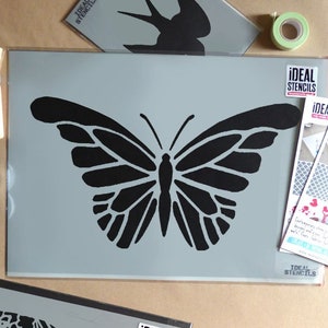 Schmetterling Schablone: wiederverwendbare Home Decor, Wand Kunst, Möbel