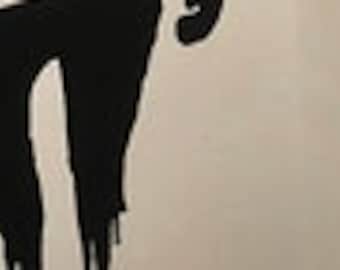 バンクシーのモンキーステンシル：「Keep it real」グラフィティ