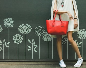 Meadow Flowers Stencil Pack: DIY Home Decor, Wall Painting
