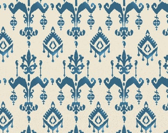 Bali Ikat wall stencil pattern, Moroccan wall stencil, decor stencil, painting stencil, Large stencil, craft stencil, Furniture Stencil,