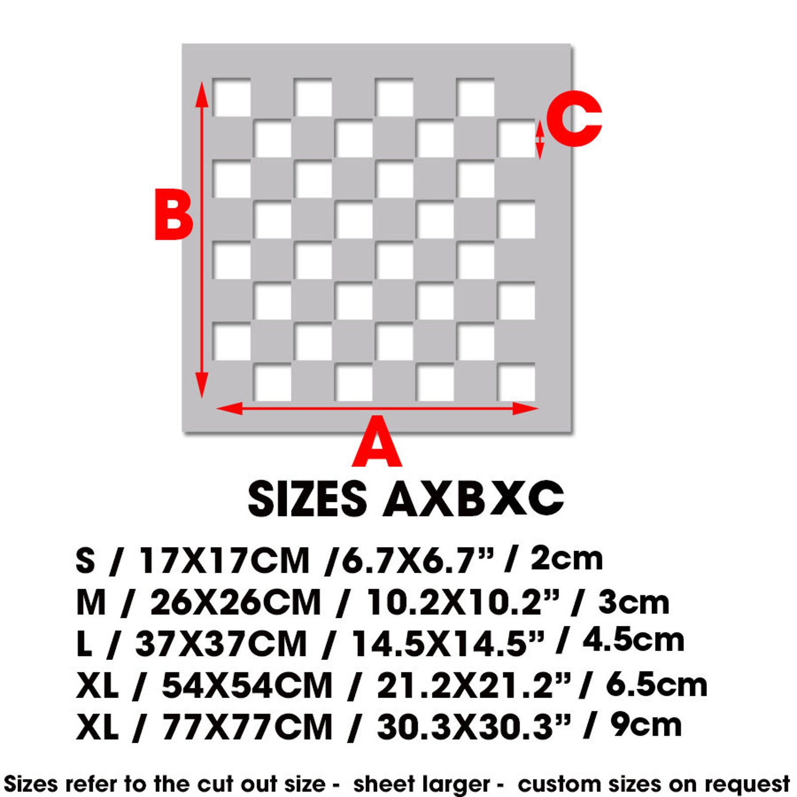 CHESS BOARD STENCIL Checkered Pattern Stencil Home Decor - Etsy UK