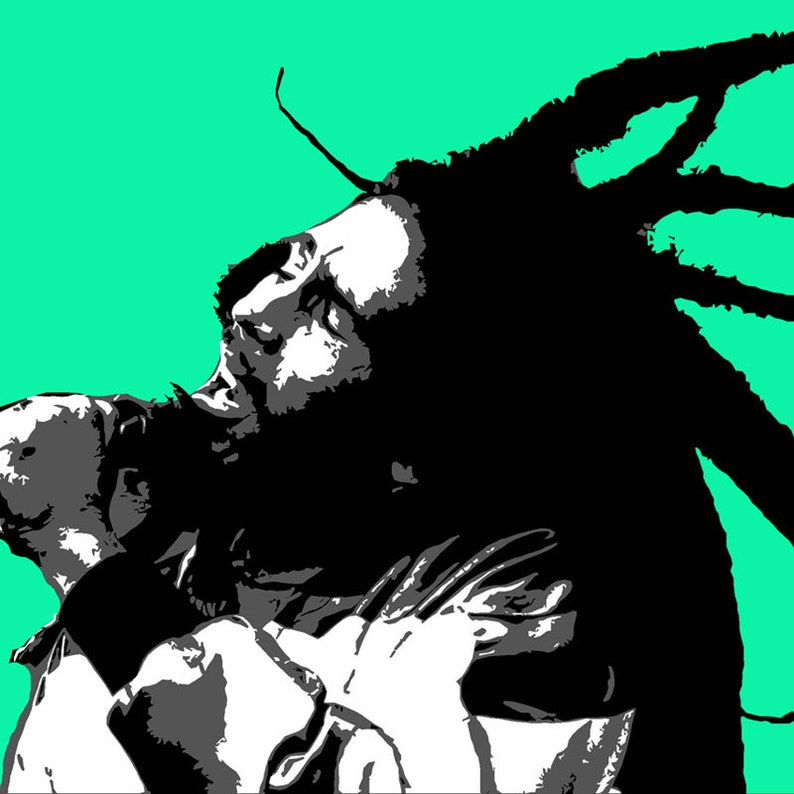 Bob Marley Multilayer Stencil Paint Art Home Decor Stencil | Etsy