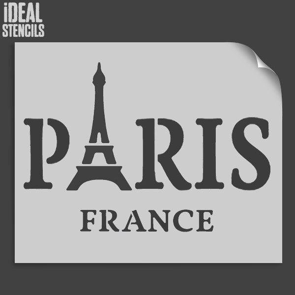 Paris France French Furniture Stencil Paint Upcycled Etsy UK