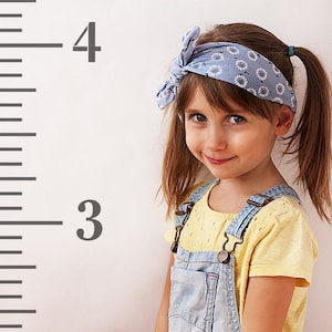 Höhe Wachstumstabelle Schablone, Kinder Wanddekor, Schilder malen und Wände dekorieren, Wohndekor und Bastelschablonen
