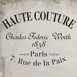 Haute Couture Stencil, French Shabby Chic, Paint Upcycled Furniture, Home Decor Reusable Stencils, Sign Stencils, Ideal Stencils