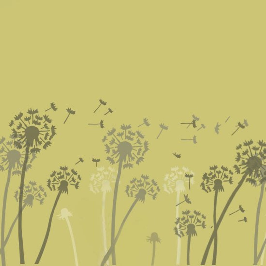 Dandelion Stencil, Home Decor Craft Stencil, Paint Walls, Furniture