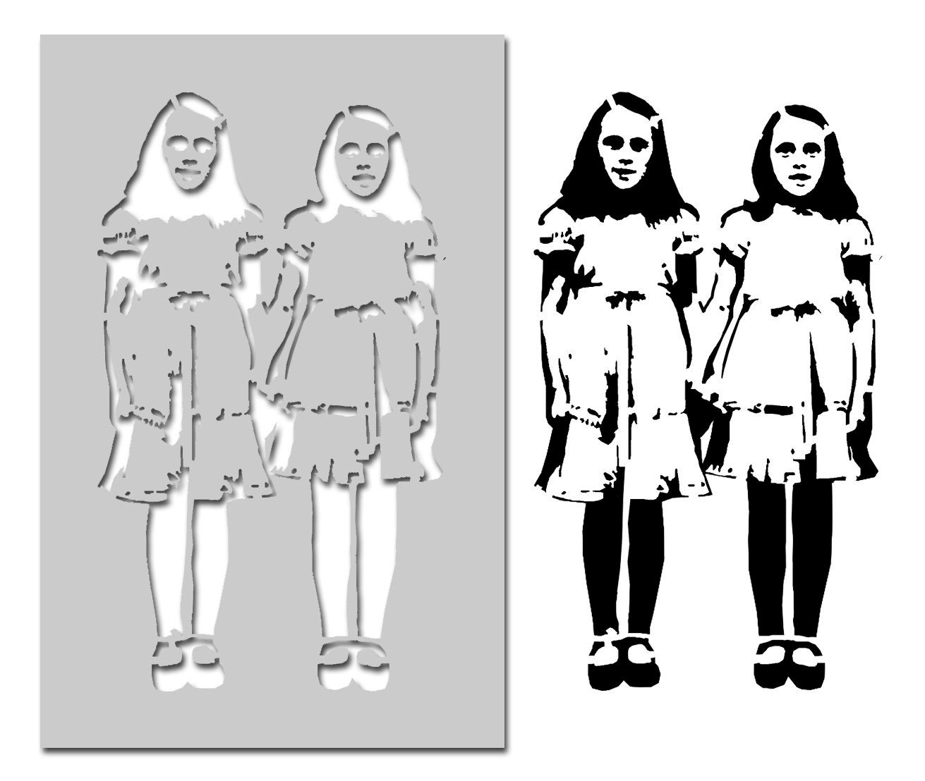 The Shining Pumpkin Stencil