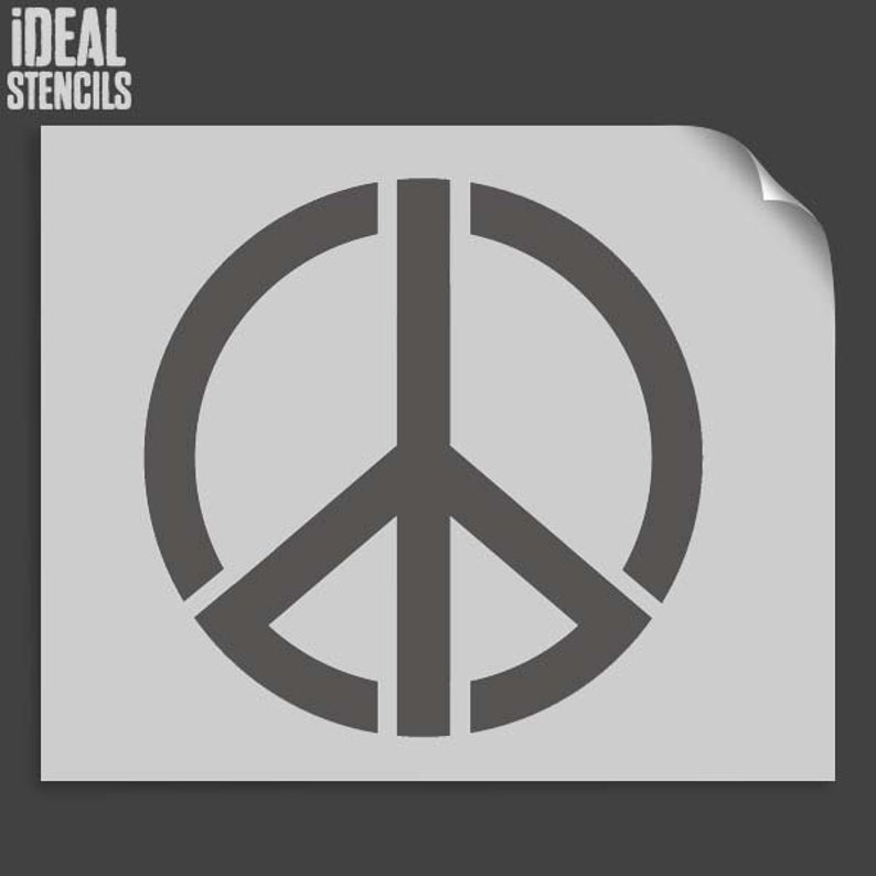 Peace Sign Stencil Printable peace-sign-stencil-printable