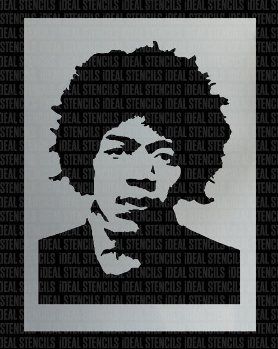 Jimi Hendrix Pumpkin Stencil Jimi Hendrix Pumpkin Stencil