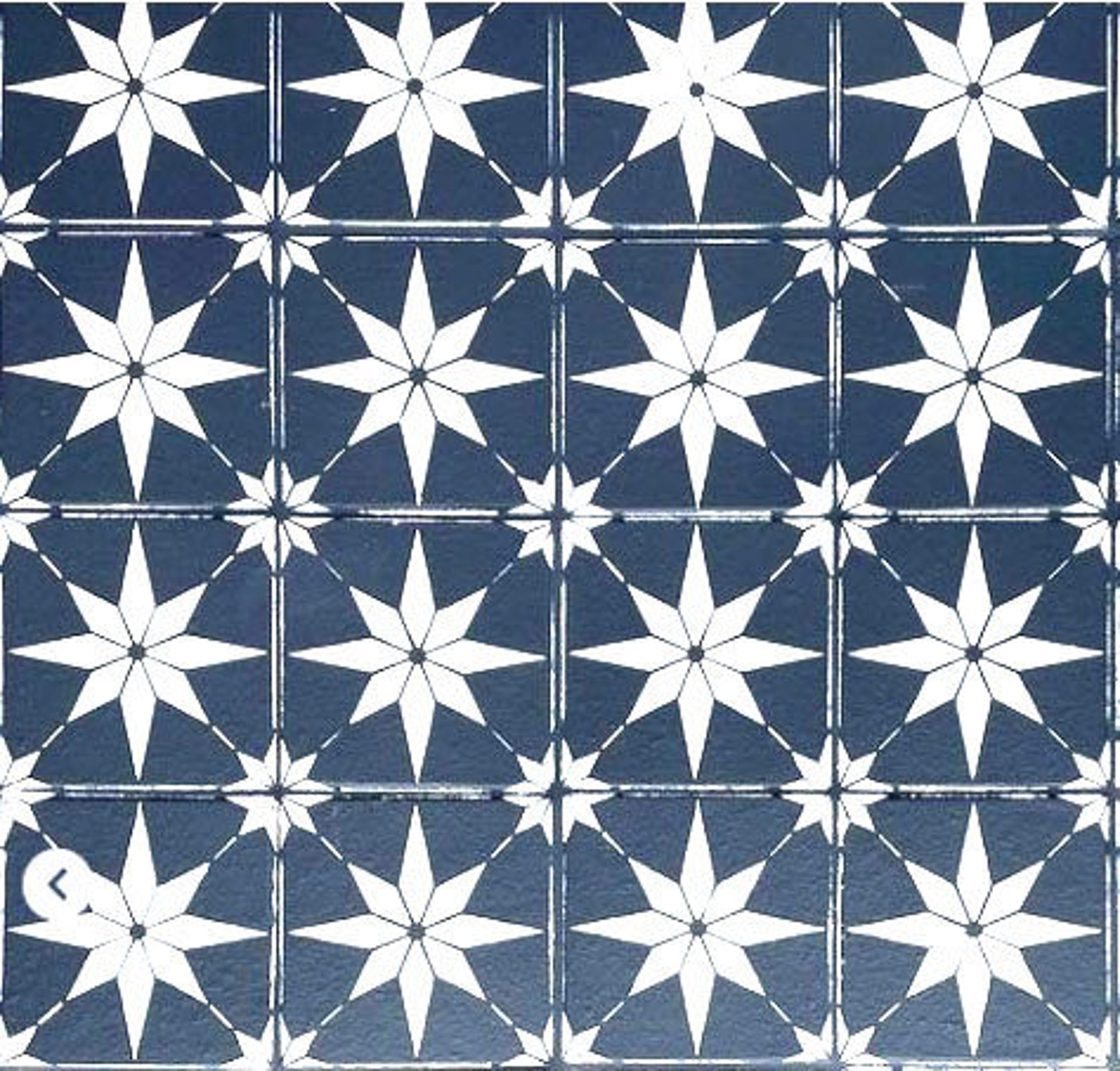 Star Tile Stencil: Reusable Faux Tile Pattern for Floors - Etsy