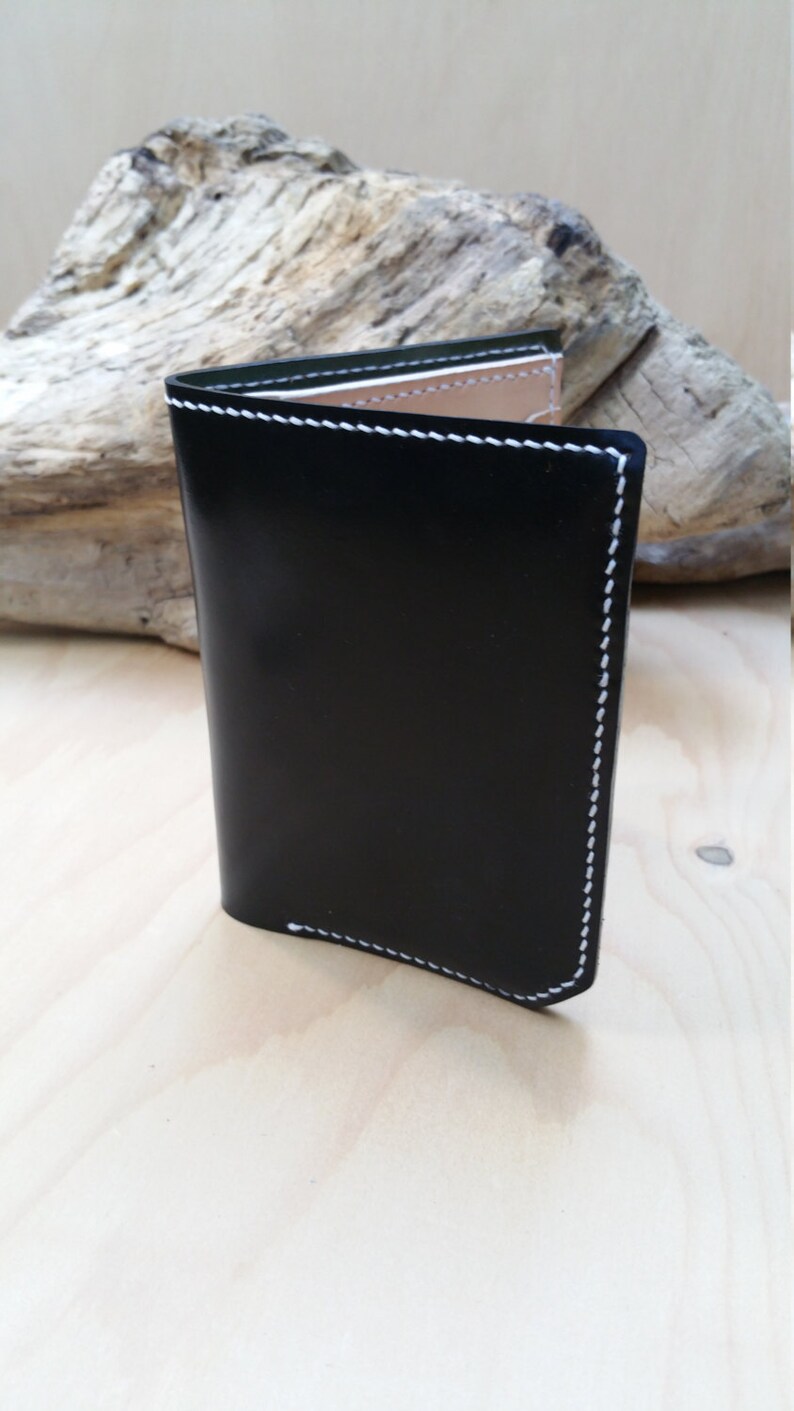 Horween Cordovan Shell Bifold Wallet Etsy - image 0