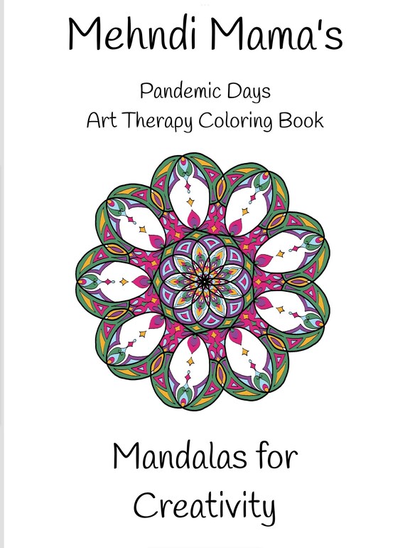 Printable Mandala Art Therapy Coloring Book Meditative - Etsy
