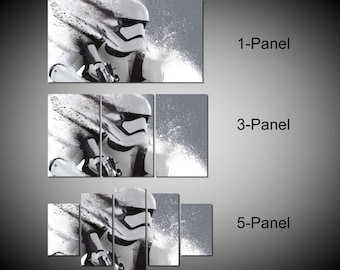 Star Wars Stormtrooper Portrait Black and Whte Canvas Wall Art Picture Print 36x24in Star Wars Stormtrooper Portrait Black and Whte Canvas Wall Art Picture Print 36x24in