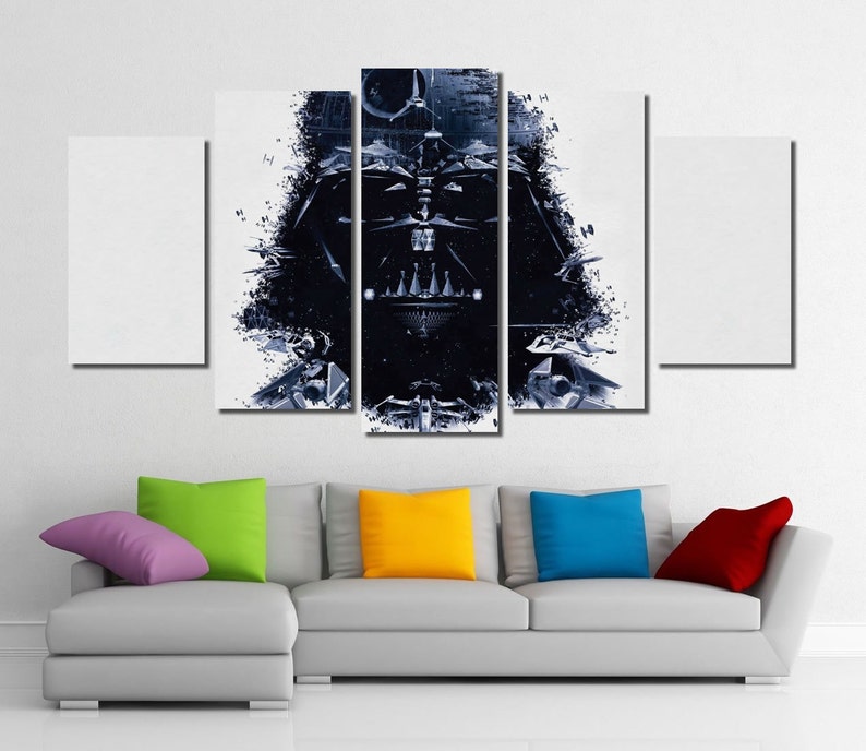 First Poster For Hayden Christensen As Anakin Skywalker In Ahsoka Star Wars Movie Home Decor Poster Canvas
