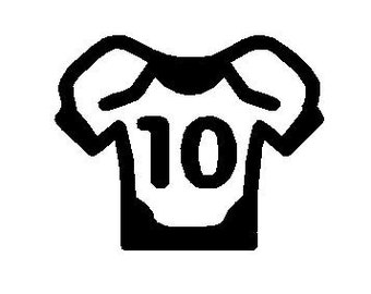 Laser Cut Jewelry Supplies Football Charms 8 Pieces