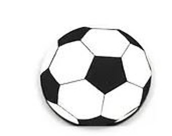 Laser Cut Jewelry Supplies Football Charms 8 Pieces