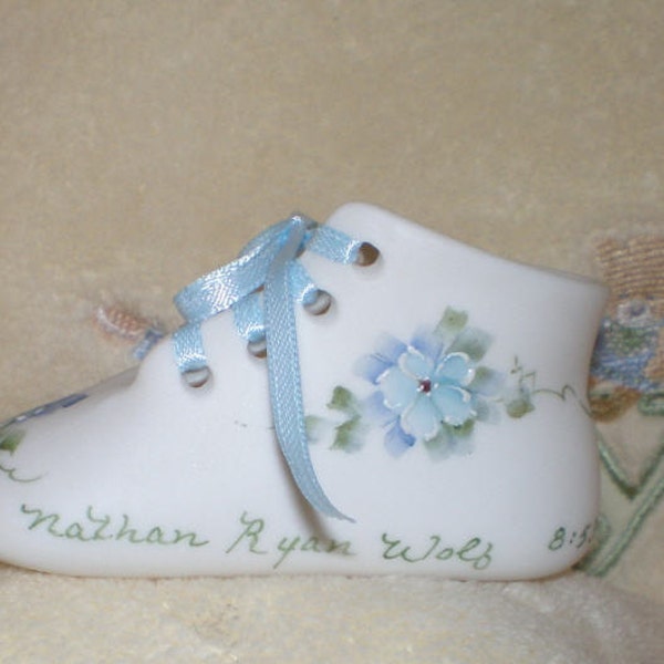 Boys Standard Porcelain Baby Shoe