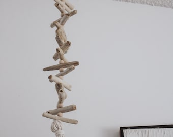 Driftwood chandelier - Macrame - Beach - Tassel