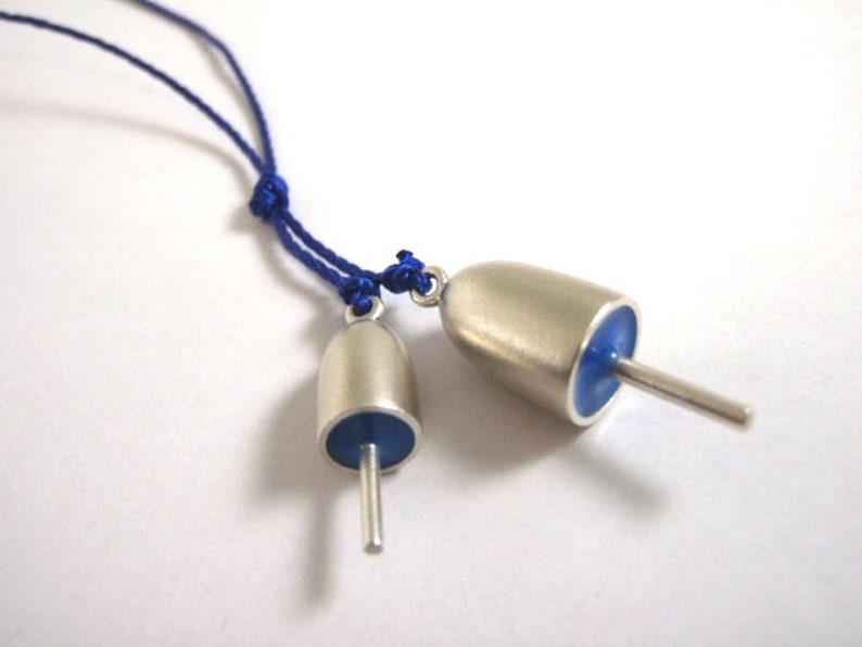 Lobster Buoy Necklace Sterling Silver Tiny and Small Etsy