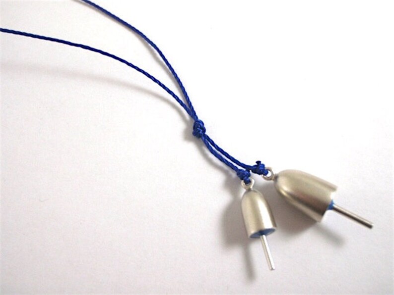 Lobster Buoy Necklace Sterling Silver Tiny and Small Etsy