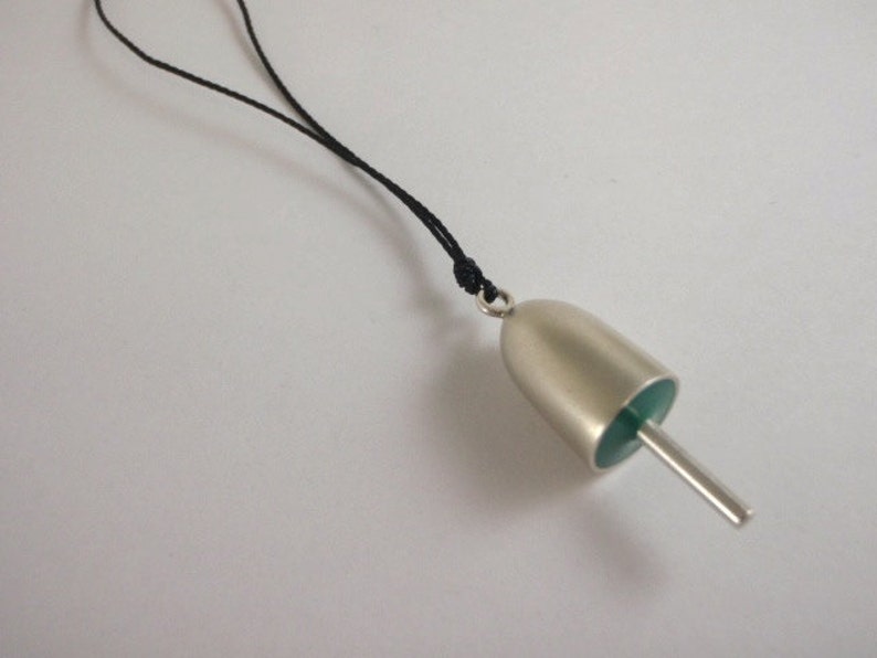 Lobster Buoy Necklace Sterling Silver Large Teal Etsy