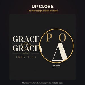 Grace Upon Grace Shirt, John 1:16 Christian T-Shirt, Bible Verse Tee, Faith Shirt for Women and Men, Comfort Colors Christian Tee image 11