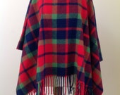 Vintage PENDLETON Knockabouts Wool Poncho