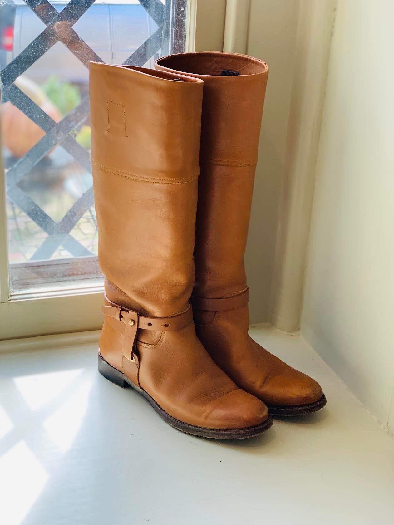 Vintage Camel Boots - Etsy