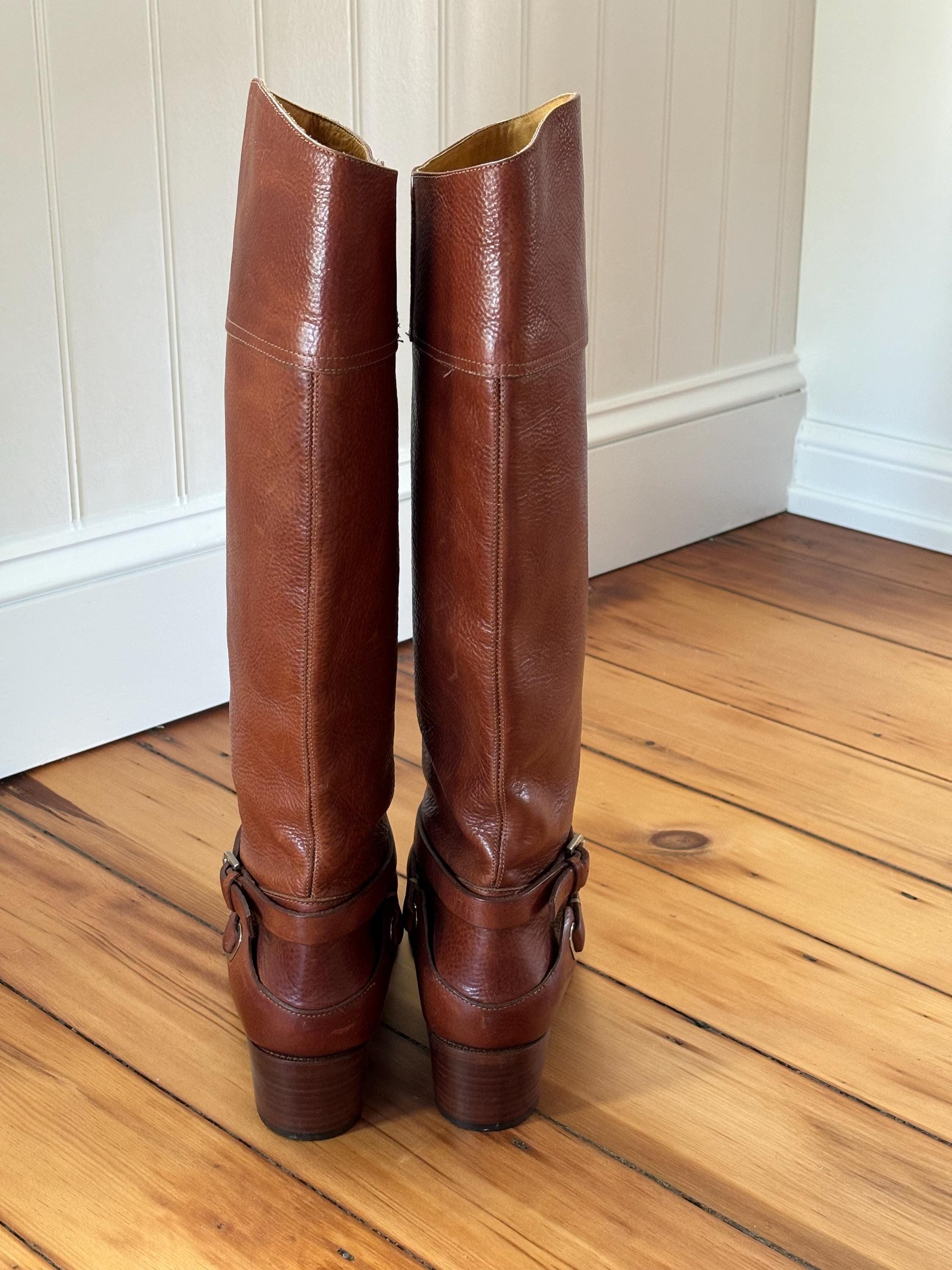 正規☆Ralph Lauren Collection☆Riding boots Leather Riding Boot