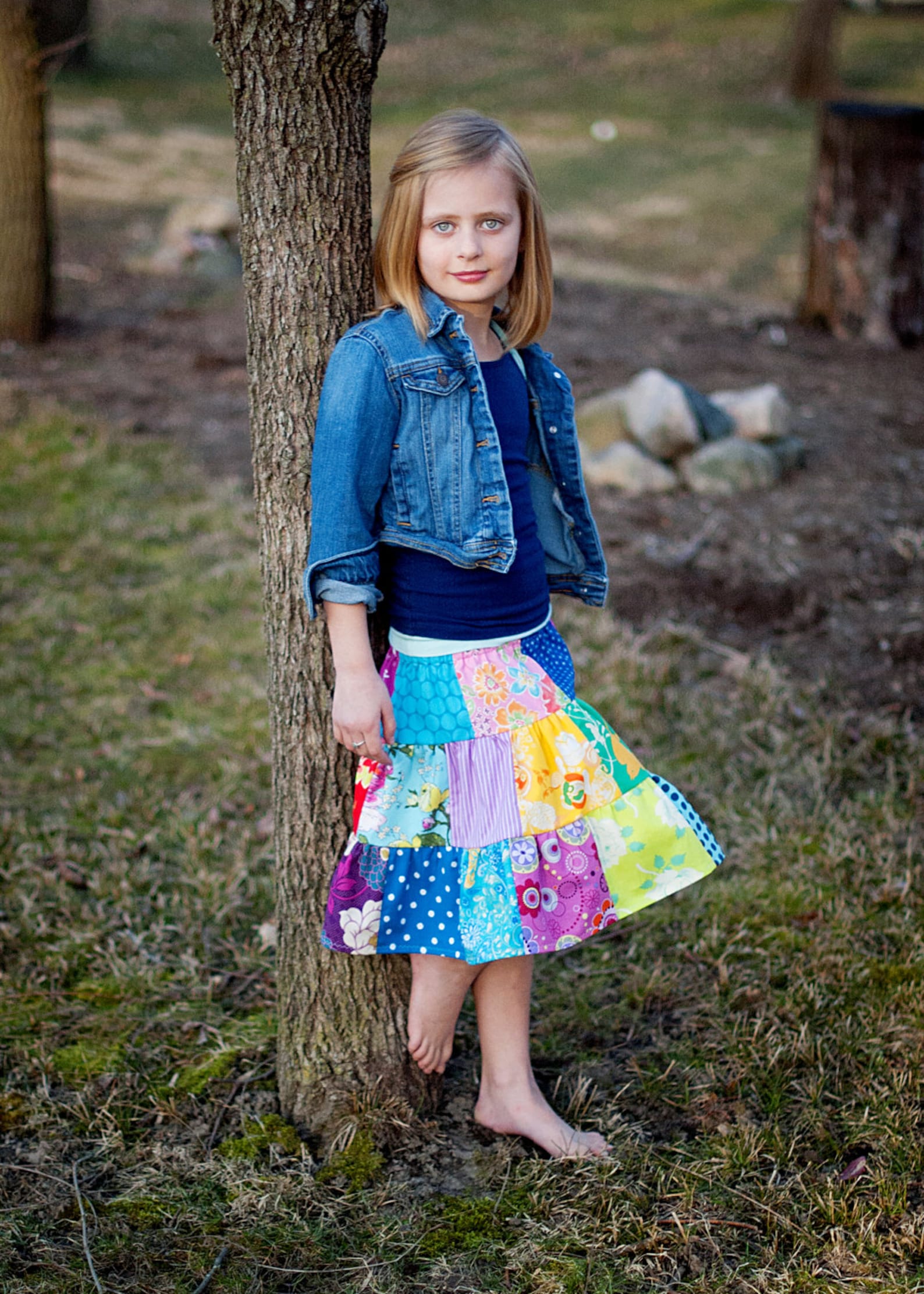 Little Girls Easter Skirt Little Girls Twirl Skirt Little Etsy