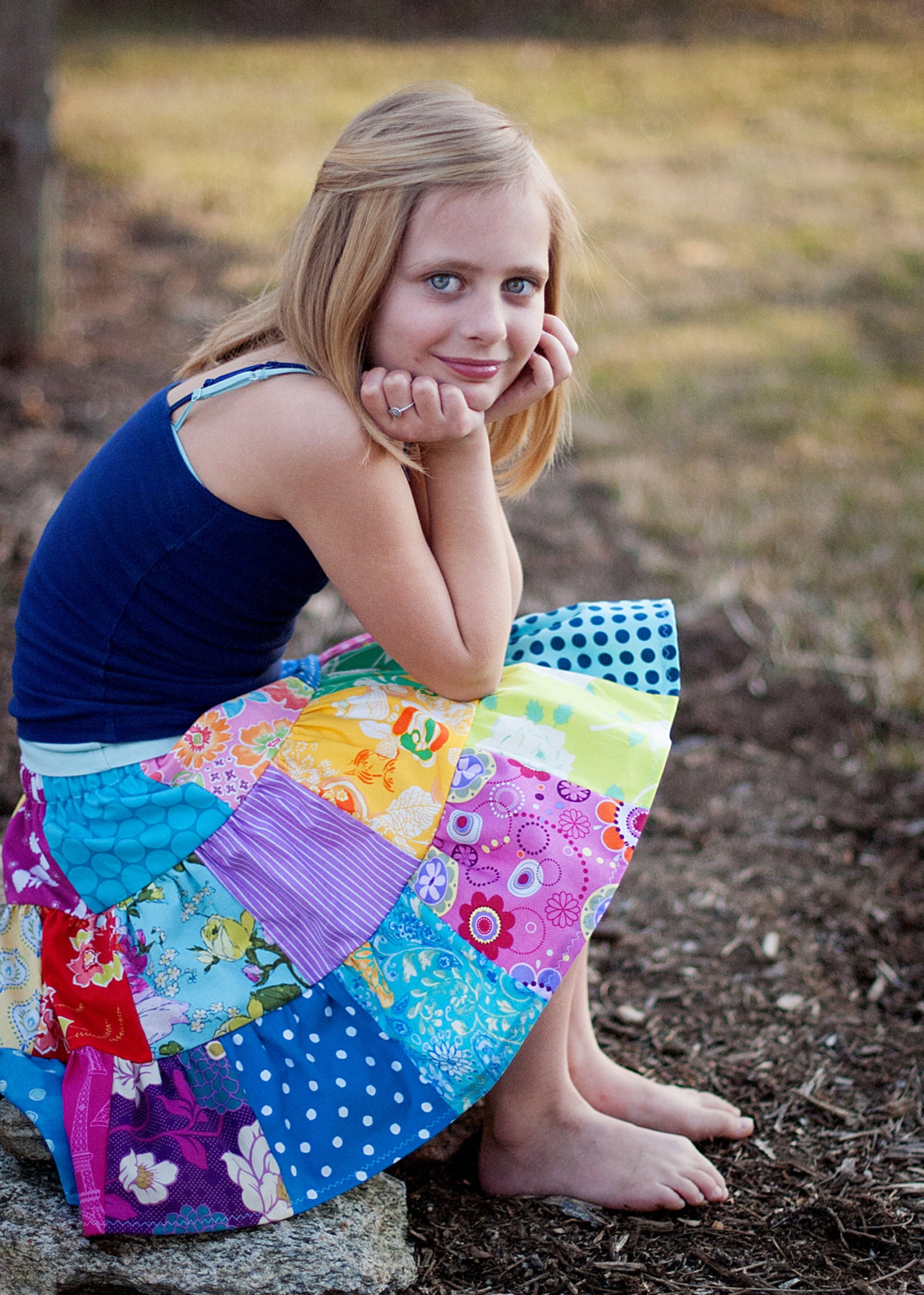 Little Girls Easter Skirt Little Girls Twirl Skirt Little Etsy