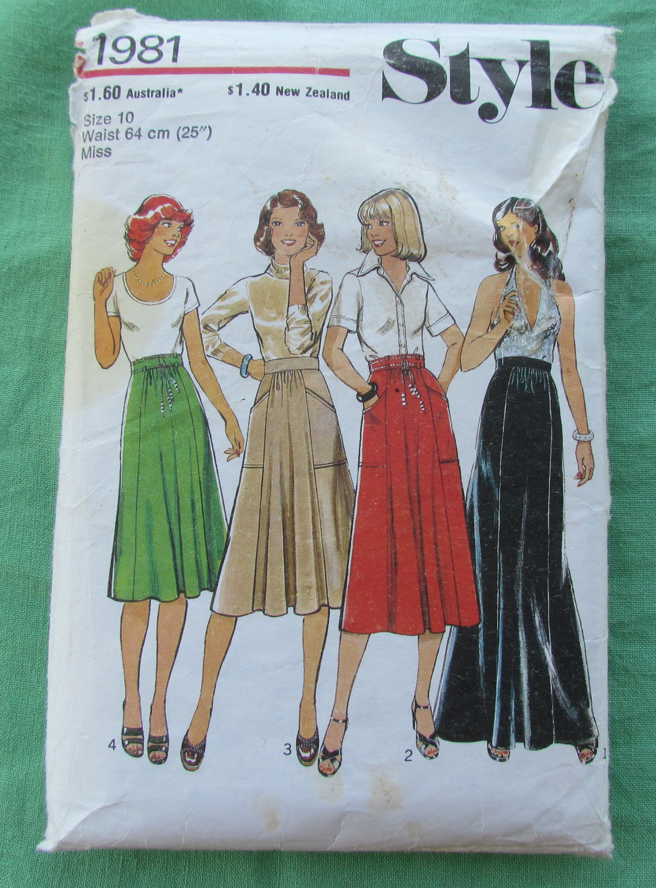 Style 2183 Girls Flared Easy Four Gore Skirt With Optional Frill Sew Simple  Size 11/12 13/14 15/16 Vintage Uncut - Etsy