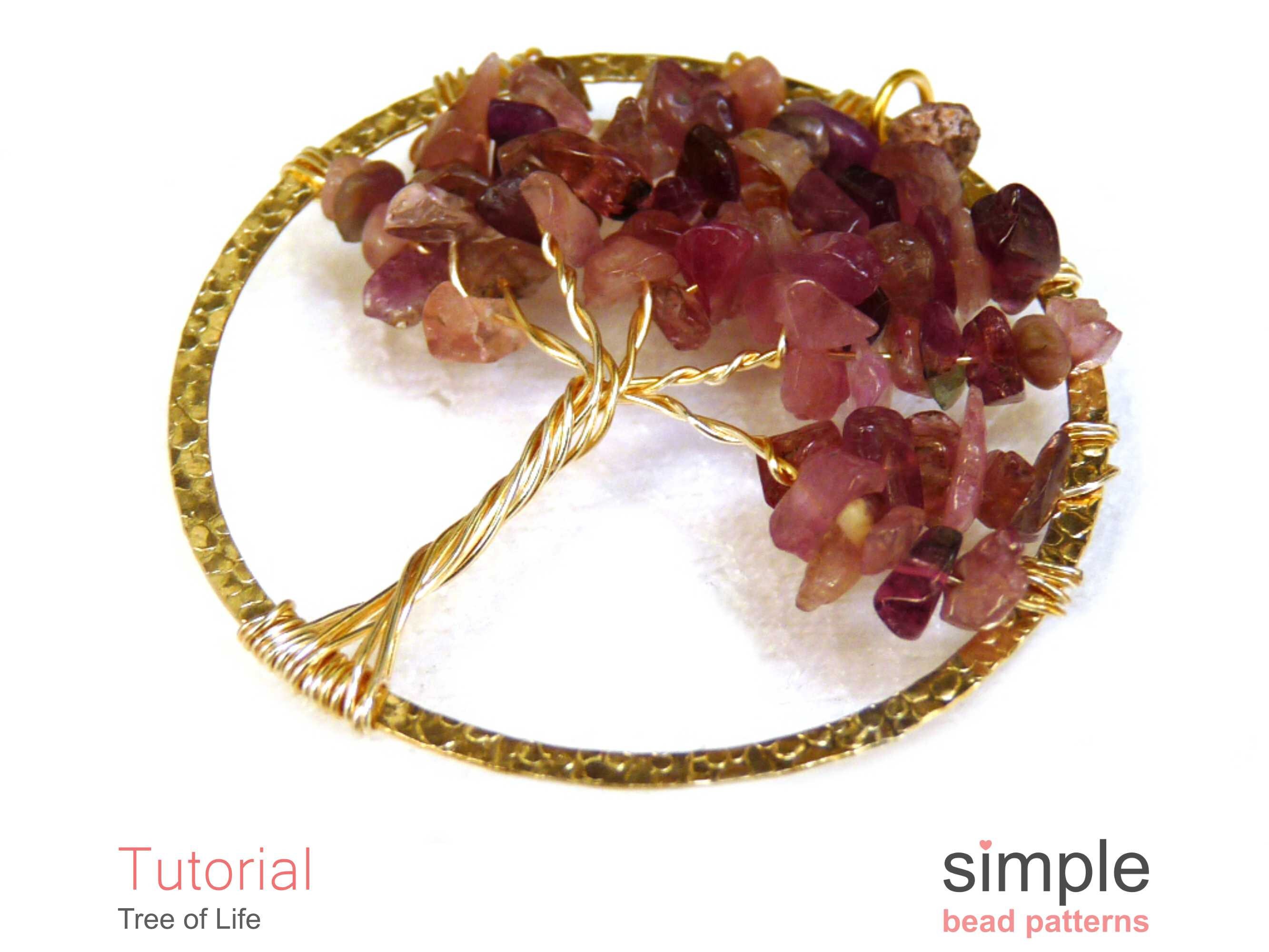 Tree of Life Beading Pattern Beaded Tree of Life Tutorial Etsy