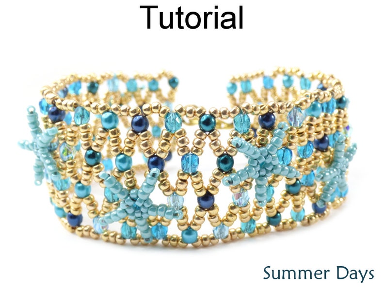 Simple Bead Patterns Beading Tutorials and Patterns Etsy