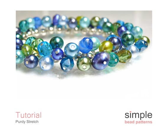 Stretch on sale bracelet tutorial