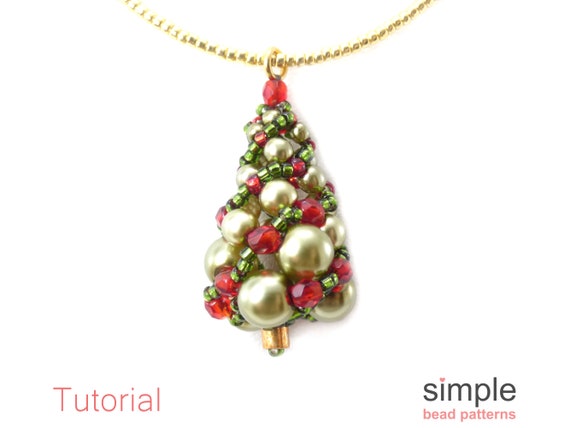 FREE UK Delivery! Choose one! Secret Santa Christmas Tree Crystal Handmade Beaded Earrings Chritmas Jewelry in More Patterns
