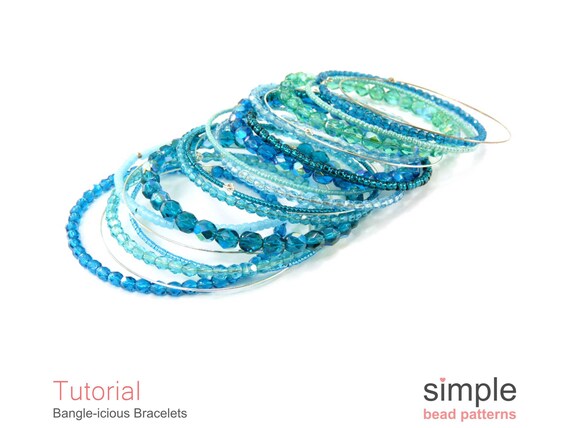 How to Coil and Wire Wrap an Easy Bangle Tutorial / The Beading Gem