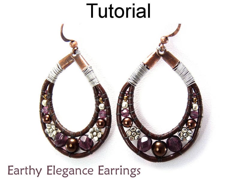 Beaded Leather Patterns Beading Tutorial Jewelry Making Etsy