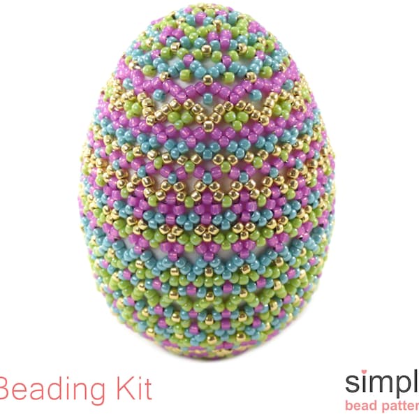 Beaded Easter Egg Etsy