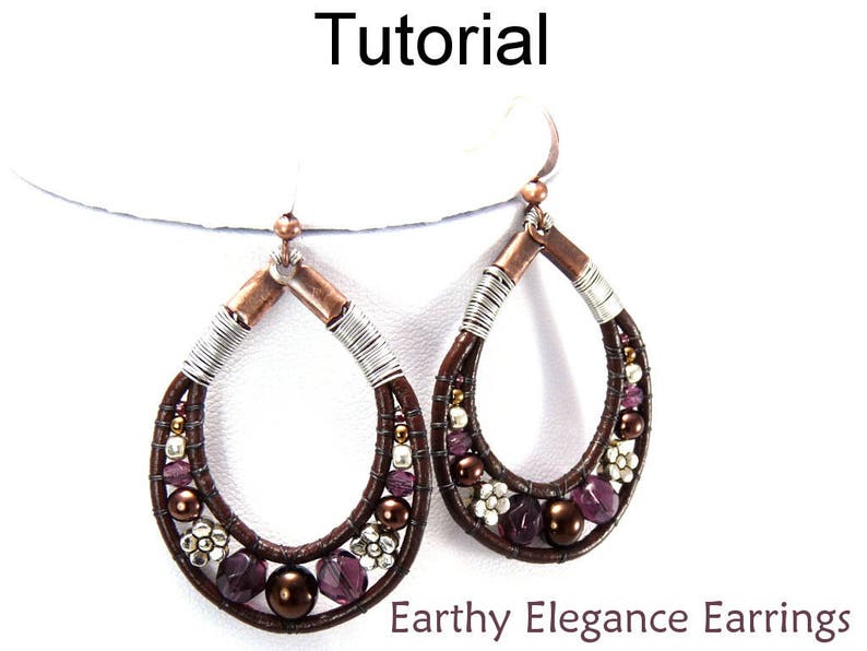 Beaded Leather Patterns Beading Tutorial Jewelry Making Etsy